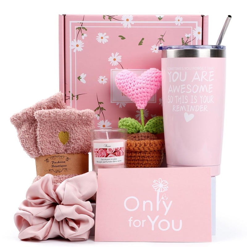 PANYUXUT Gift Baskets for Women, Gift for Birthday, Christmas, Mother's Day, Valentine's Day, Get Well Gifts for Women, Teen girl,Siter, best friend, her, wife,Inspirational Gifts Set Box - Image 1